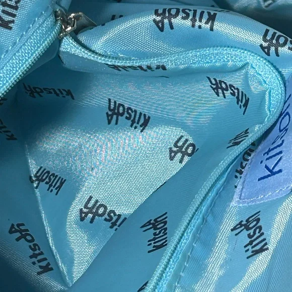 Kitson Los Angeles Black Sequin Tote Bag 22” x 19” x 3” NWOT - Picture 15 of 16